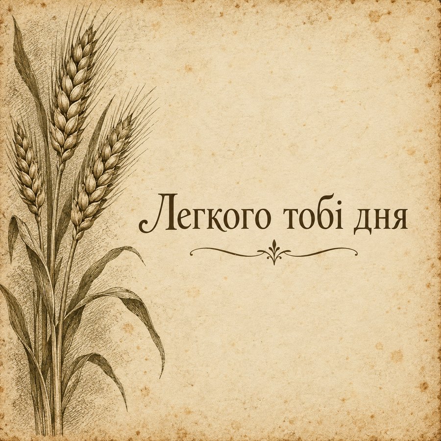 Легкого тобі дня