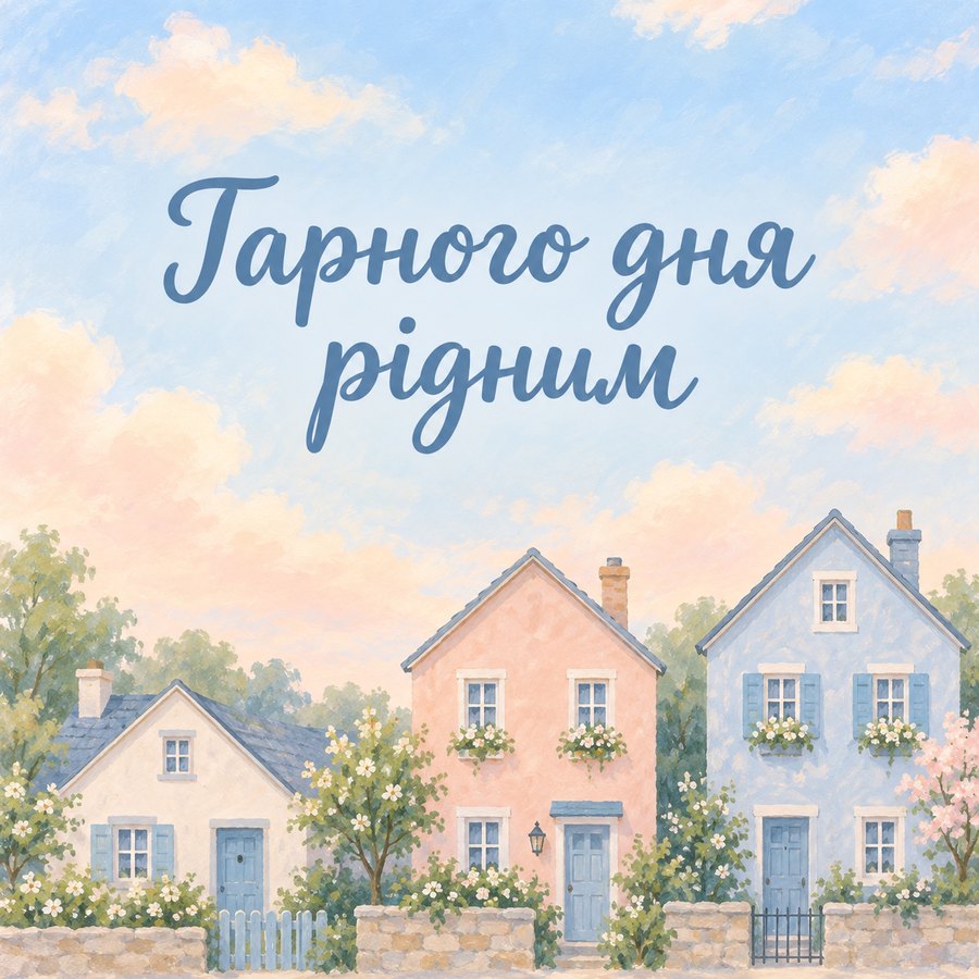 Гарного дня рідним